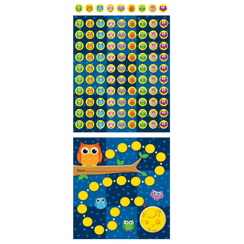 Carson Dellosa Owls Mini Incentive Charts (148009)