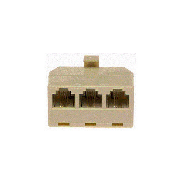 Leviton C0248-I 4-Conductor, 3-Outlet Adapter