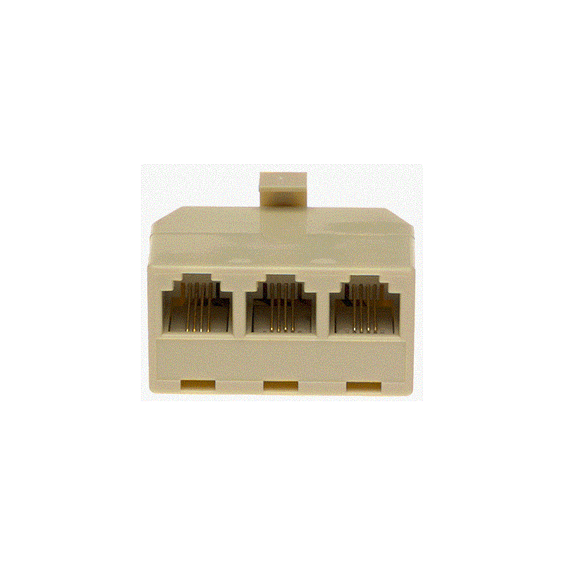 Leviton C0248-I 4-Conductor, 3-Outlet Adapter