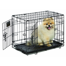 MidWest Life Stages Folding Metal Dog Crate