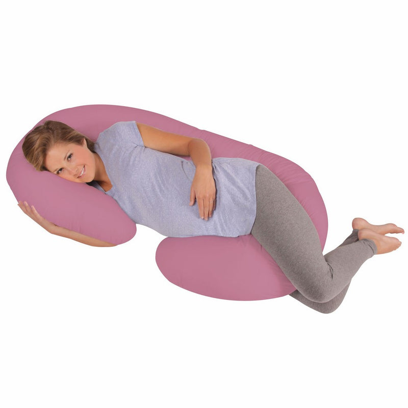 Leachco Snoogle Original Total Body Pillow, Mauve