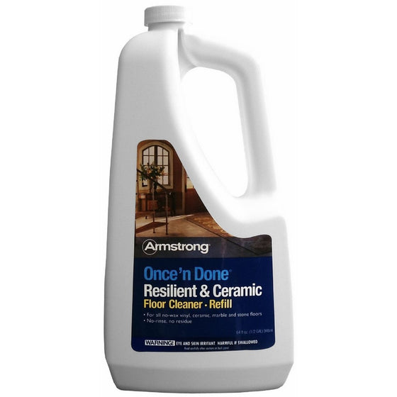 Armstrong Once'n Done Resilient and Ceramic Refill Ready to Use 64oz