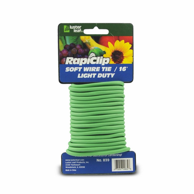 Luster Leaf Rapiclip Light Duty Soft Wire Tie 839