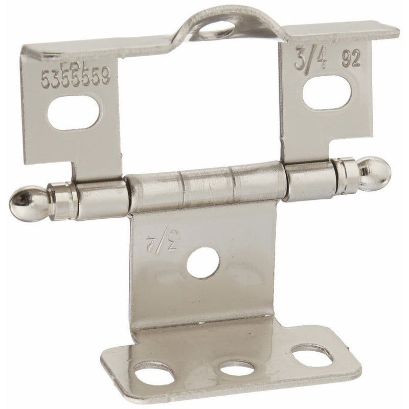 Amerock PK3175TB14 Functional Ball Tip Hinge - Nickel