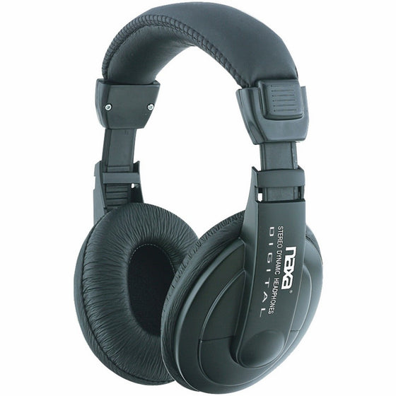 Naxa NE-916 Super Bass Professional Digital Stereo Headphones with Volume Control
