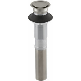 Kohler K-7124-BN Pop-Up Clicker Drain, Vibrant Brushed Nickel