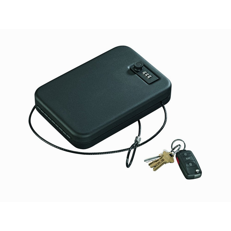 Stack-On PC-95C Portable Case with Combination Lock, Black