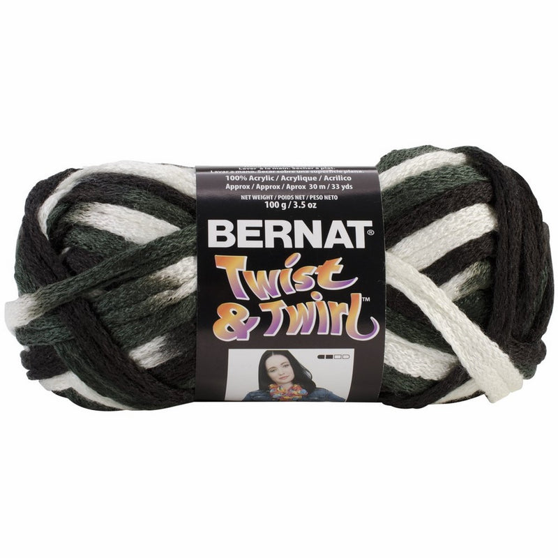 Bernat Twist 'n Twirl Yarn, Yin & Yang