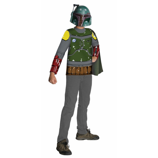 Rubie's Star Wars Child's Boba Fett Value Costume Top, Large