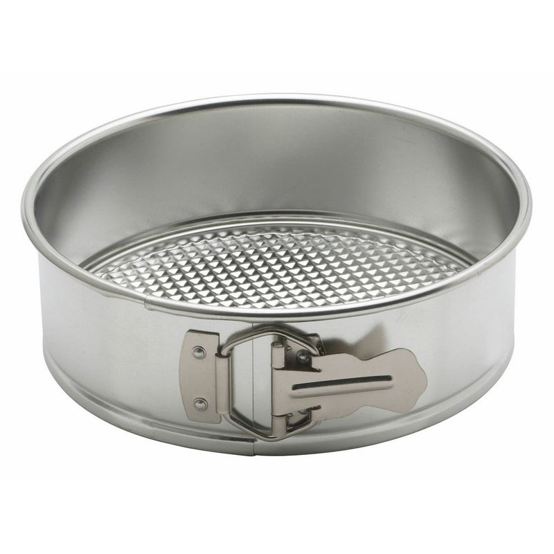 Mrs. Anderson's Baking Springform Pan, Waffle Bottom, Tinned Steel, Round, 8-Inches