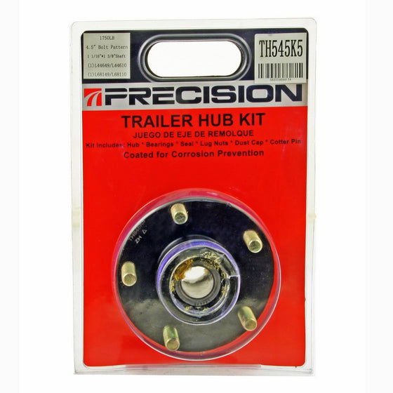 Precision TH545K5 Trailer Hub Kit