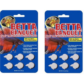 Zoo Med Betta Banquet Blocks 6 Card (Set of 2)