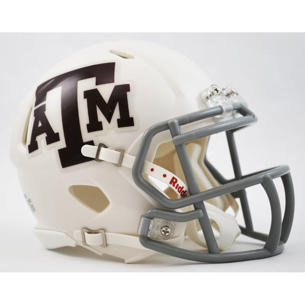 Riddell NCAA Texas A&M Aggies White Revolution Speed Helmet