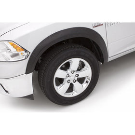 Lund SX204S Elite Series Black Sport Style Standard Front and Rear Fender Flare - 4 Piece