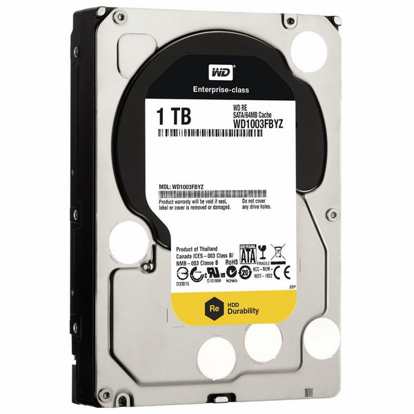 WD 1 TB WD RE SATA III 7200 RPM 64 MB Cache Bulk/OEM Enterprise Hard Drive WD1003FBYZ