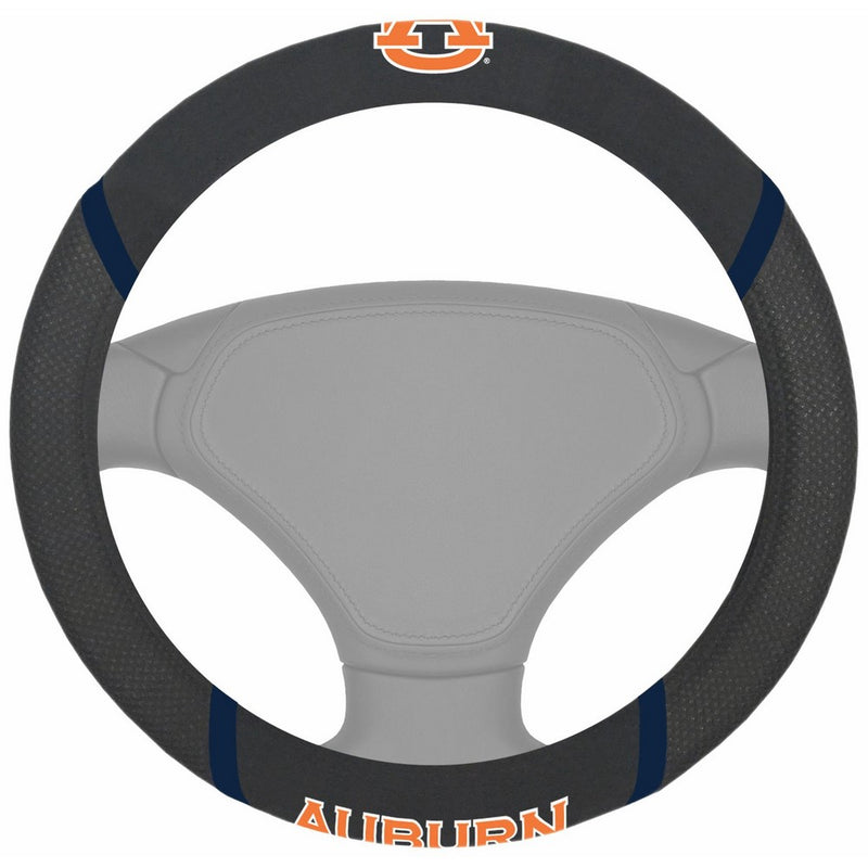 Fanmats NCAA Auburn University Tigers Polyester Steering Wheel Cover