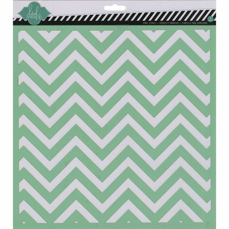 Heidi Swapp 12x12 Chevron Stencil