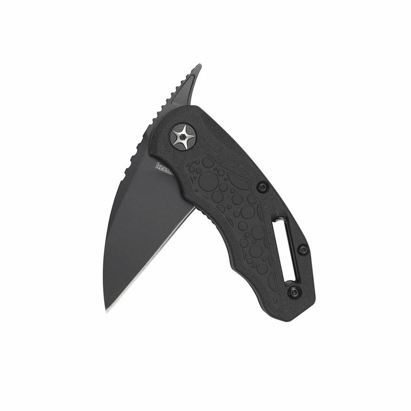 Kershaw Decoy (4700) Multifunctional Utility Pocketknife with 2.5 in. 3Cr13 Steel Blade and Black Glass-Filled Nylon Handle with Rubberized Inserts, Retractable Pincers, Secure Liner Lock, 3 oz.