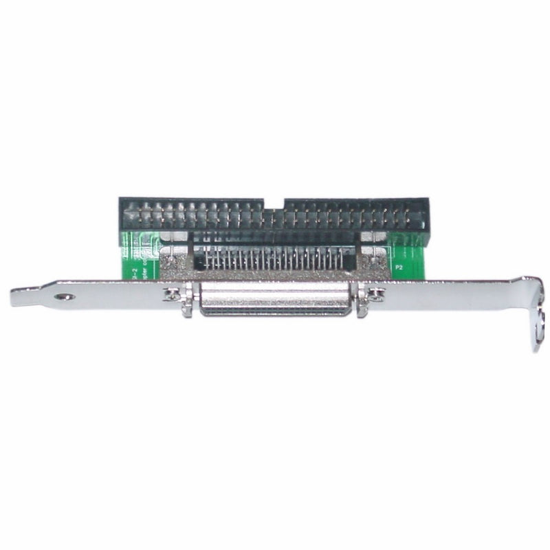 CableWholesale SCSI Computer Slot Adapter, Internal IDC 50 Male to External HPDB50 (Half Pitch DB50) Female