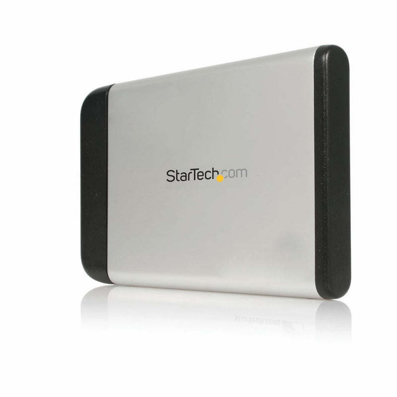 StarTech.com 2.5in Silver USB 2.0 External Hard Drive Enclosure for SATA HDD