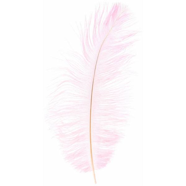 Zucker Ostrich Feathers 2/Pkg-Light Pink