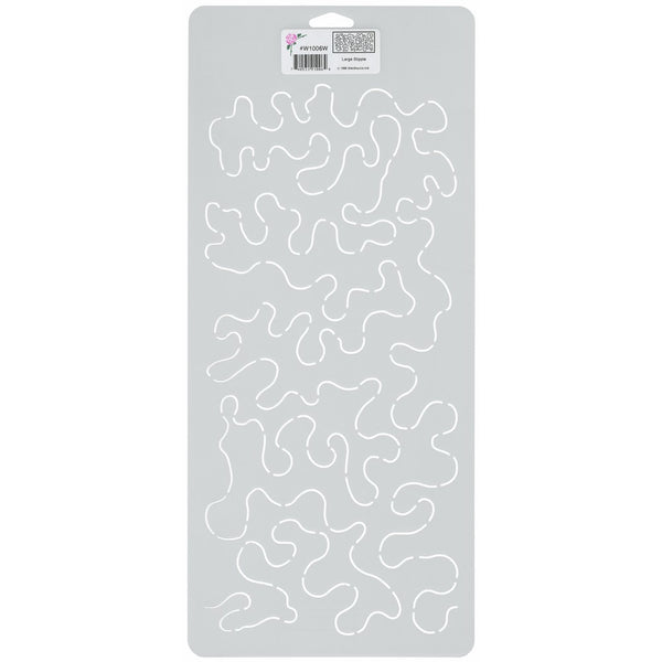 Sten Source Quilt Stencils-Large Stipple 8"X18"