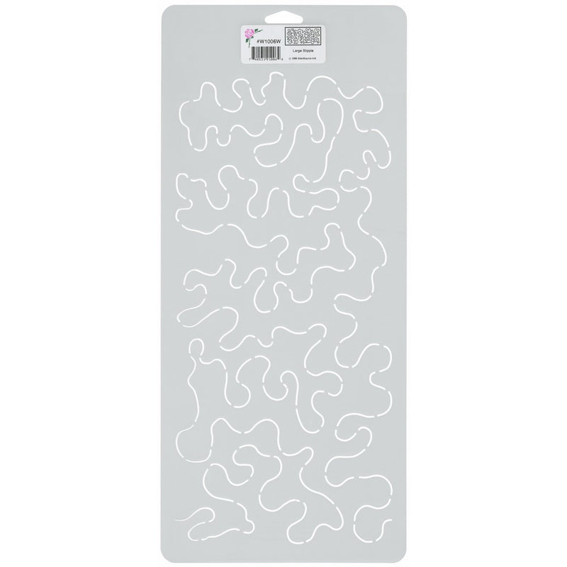 Sten Source Quilt Stencils-Large Stipple 8"X18"