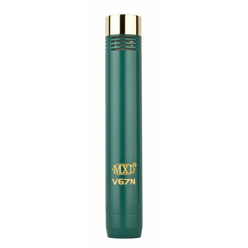 MXL V67N Small Diaphragm Condenser Instrument Microphone with Cardiod and Omni Capsules