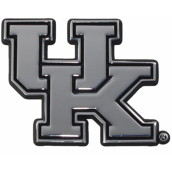 University of Kentucky Wildcats Chrome Plated Premium Metal Car Truck Motorcycle Emblem