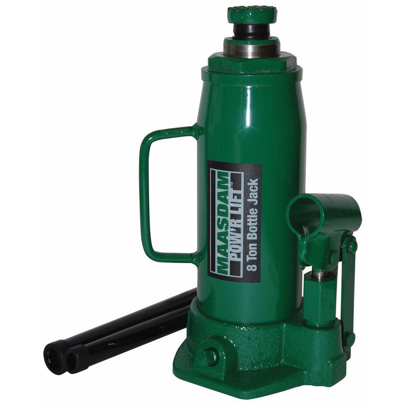 Maasdam MPL8B Bottle Jack, 8 Ton, Green