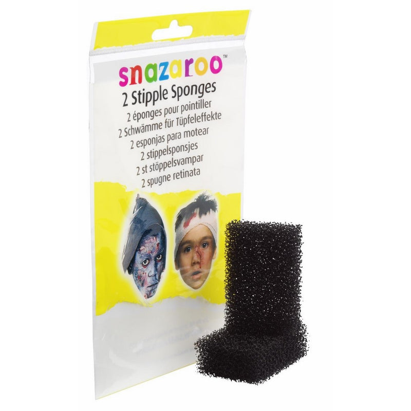 Snazaroo 1198050 Face Paint Stipple Sponge, 2 Pack