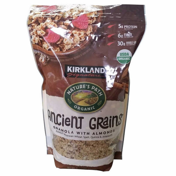 Kirkland Signature Nature's Path Organic Ancient Grains with Almonds, 35.3 Ounce