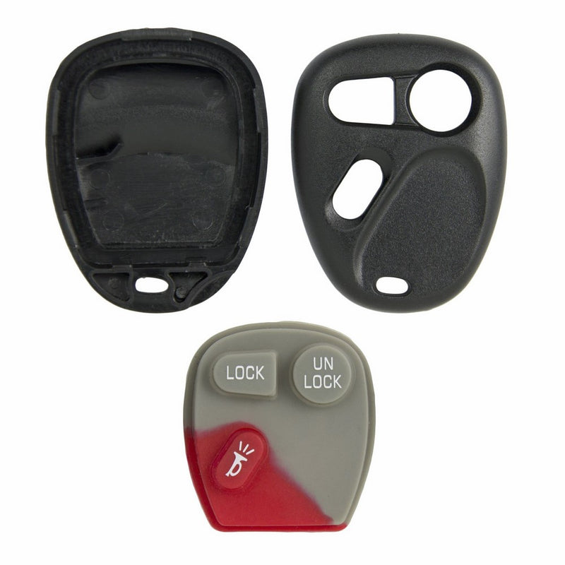 New Key Shell Remote Case For Gm Gmc Chevy Keyless Entry SHELL ONLY