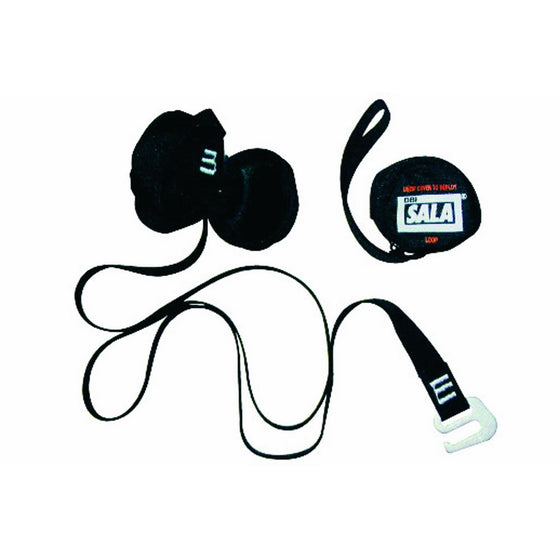 3M DBI-SALA 9501403 Fall Protection Full Body Harness Accessory, Suspension Trauma Safety Straps, Black