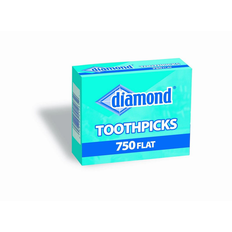 Diamond Flat Toothpicks 750ct