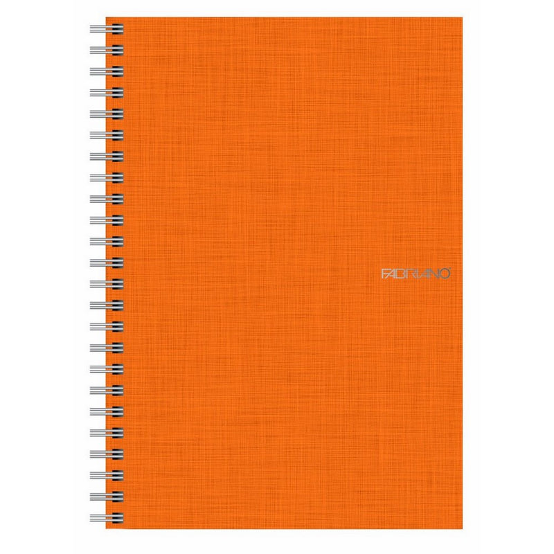 Ecoqua Spiral Notebook 5.8X8.25 Orange