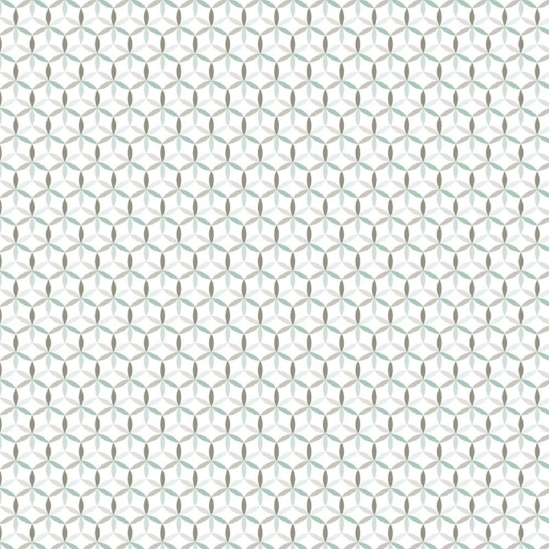 Con-Tact Brand Grip Prints Non-Adhesive Non-Slip Vinyl Liner For Shelf, Drawer and Counter Tops, 18'' x 8', Twirl Mint