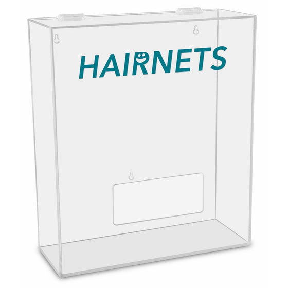 TrippNT 51309 Hairnets Labeled Medium Apparel Dispenser, 15" Width x 18" Height x 6" Depth
