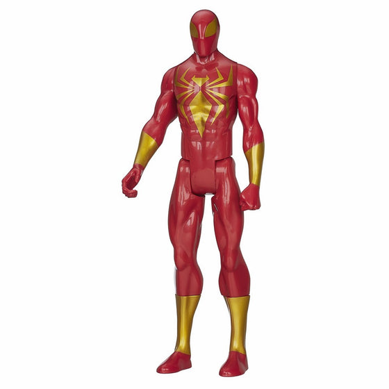 Marvel Ultimate Spider-Man Titan Hero Series Iron Spider Figure - 12 Inch