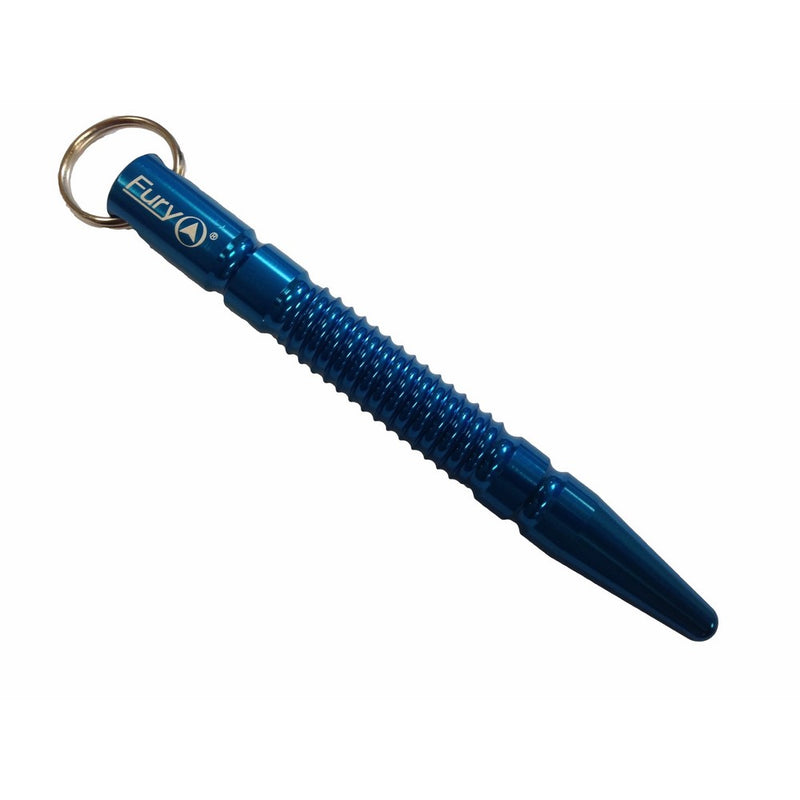 Fury Tactical SDK2 Self Defense Keychain with Pressure Tip, Blue, 5.5-Inch