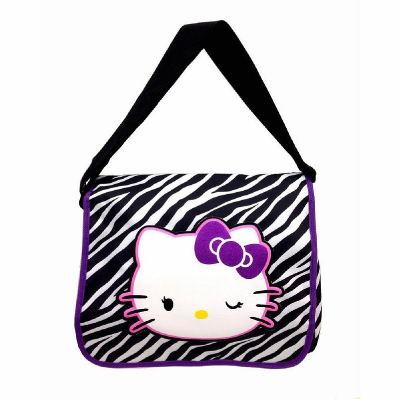 Hello Kitty Zebra Pattern Messenger Bag - TRU