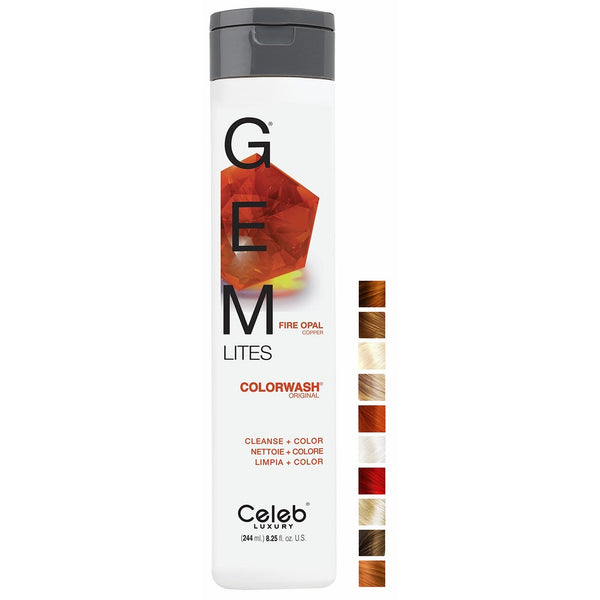 Gem Lites Fire Opal Colorwash, 8.25oz