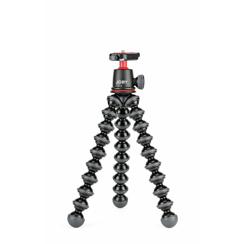 JOBY GorillaPod 3K Kit. Compact Tripod 3K Stand and Ballhead 3K for Compact Mirrorless Cameras or devices up to 3K (6.6lbs). Black/Charcoal.