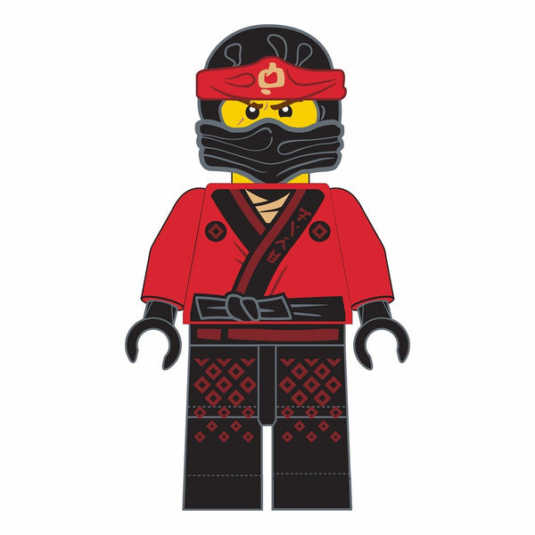 Lego Ninjago Red Warrior Cuddle Pillow