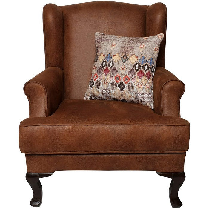 18 x 18 Cotton Accent Pillow Cover with Quatrefoil Print, Multicolor