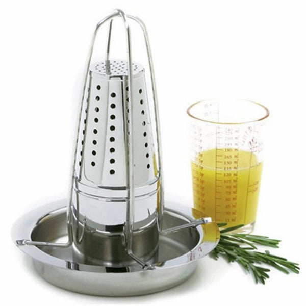 Norpro Stainless Steel Vertical Roaster, With Infuser