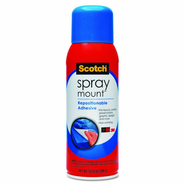 3M Spray Mount Artist's Adhesive, One 10.25 Ounce Can (MMM6065)