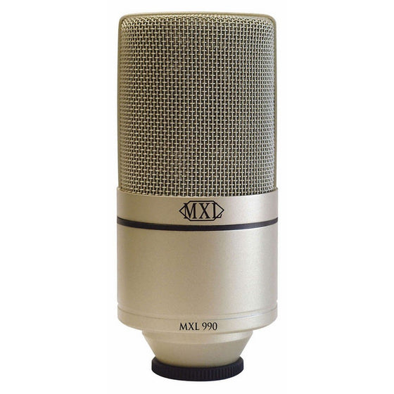 MXL 990 Condenser Microphone with Shockmount