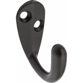 National Hardware N330-795 V162 Clothes Hooks in Oil Rubbed Bronze, 2 pack