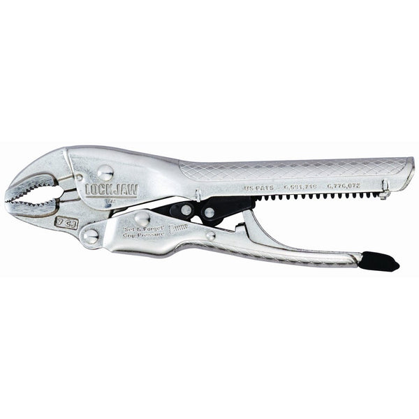 CH Hanson 06100 6-Inch Curved Jaw Self-Adjusting Locking Pliers